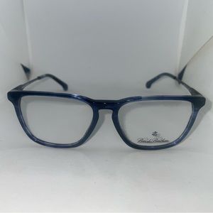 Brooks Brothers BB 6113 Navy Horn / Brown Eyeglasses